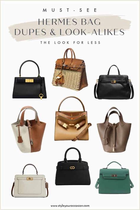 hermes bag dupe amazon|hermes kelly look alike bag.